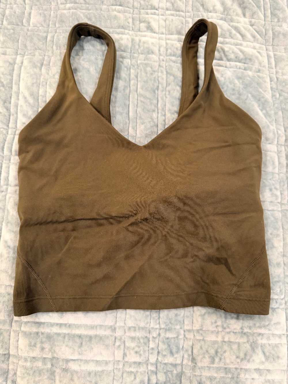Lululemon Align Crop Tank - Khaki - Size 2 - Excellent condition